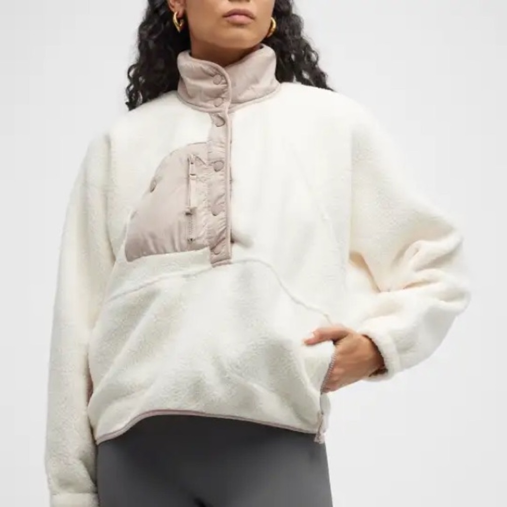 Free People Movement Hit The Slopes Fleece Pullover